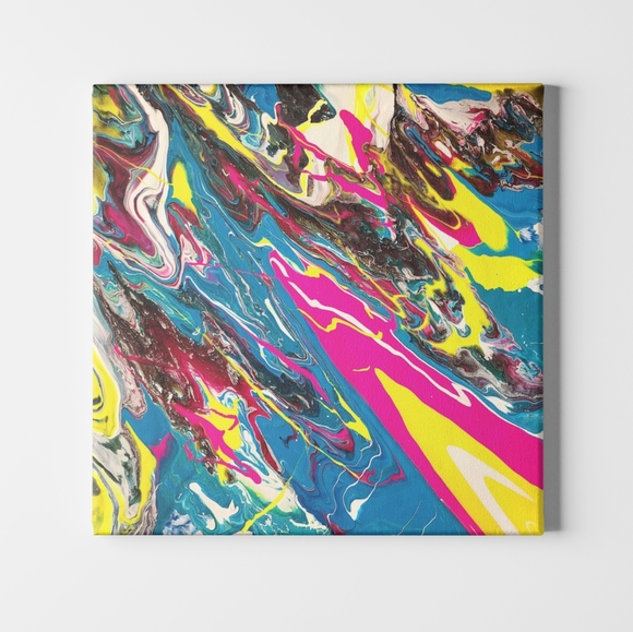 Custom Abstract Canvas Art Home Decor